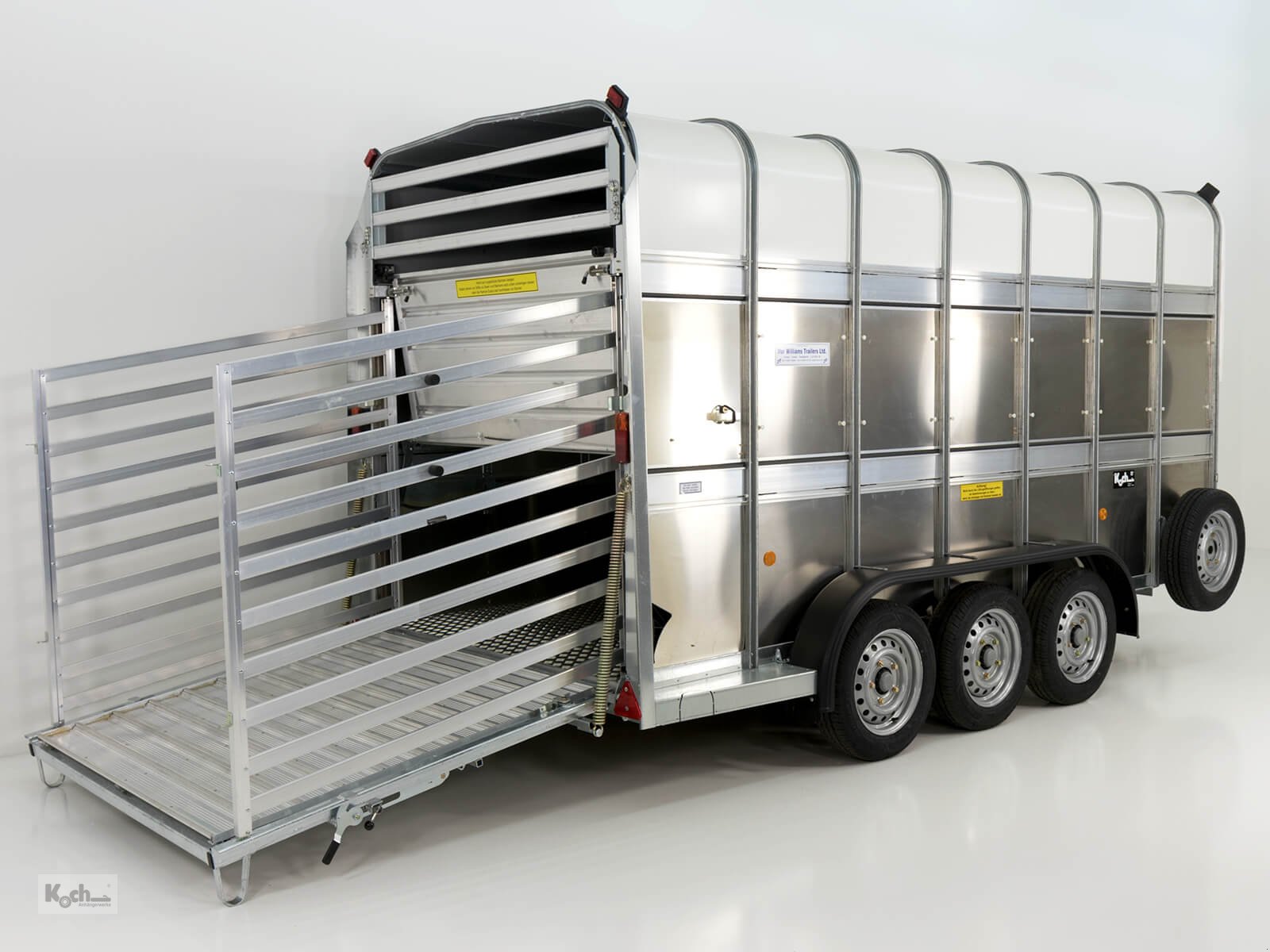 Anhänger of the type Ifor Williams Viehanhänger TA510 178x434 Höhe:213 3,5t|Tridem|Doppelstock (Vi11651939Iw), Neumaschine in Winsen (Luhe) (Picture 2)